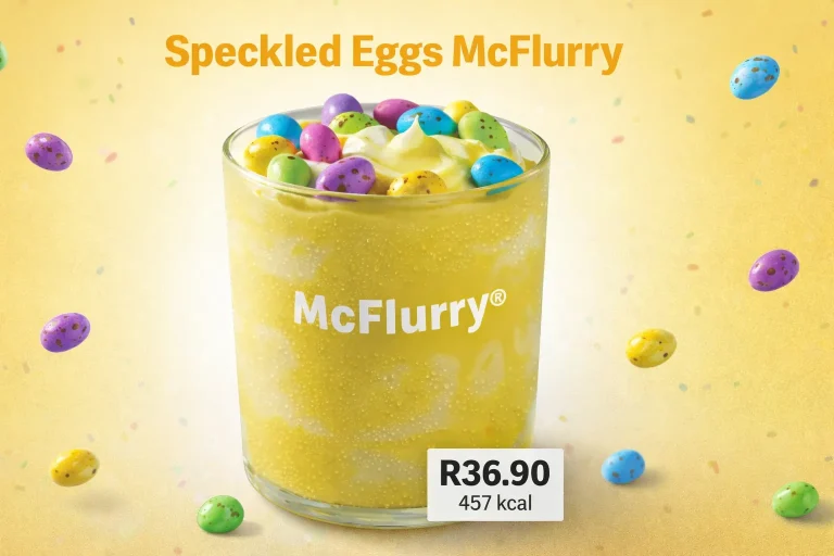 Speckled Eggs McFlurry Price & Calories