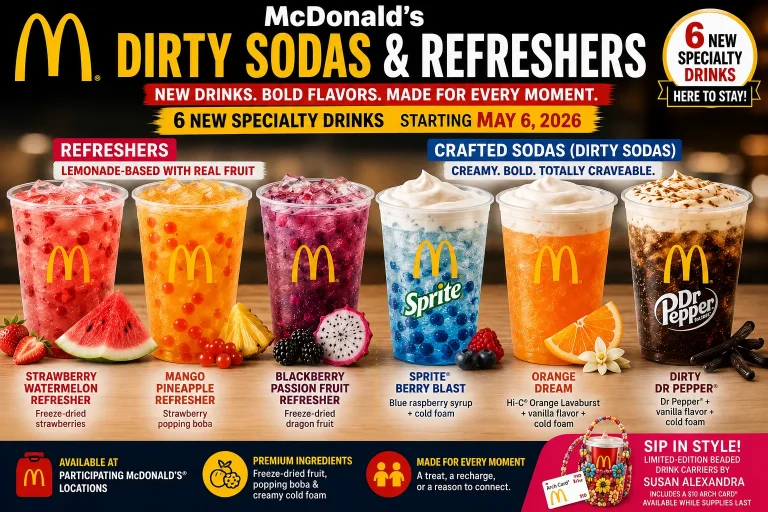 McDonald’s Dirty Sodas